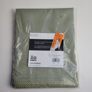 NEW Lichtenberg One Valance Curtain Sage Color 54in W x  18in